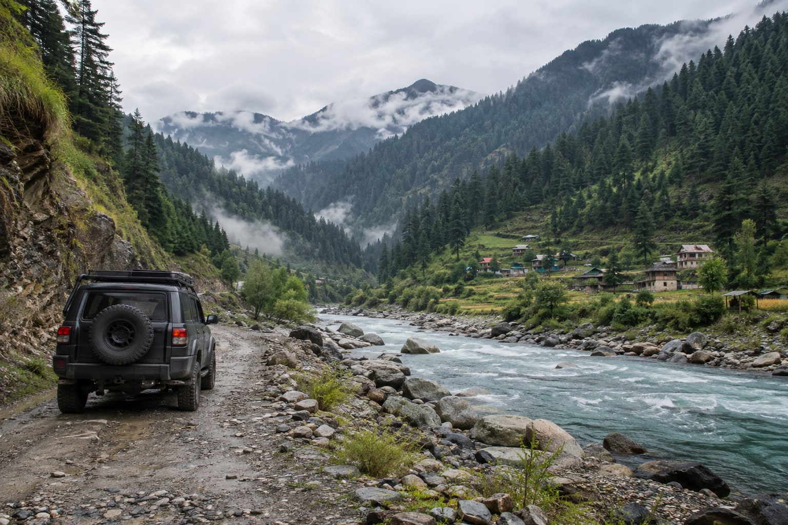 Barot Valley (Mandi offbeat river drive)